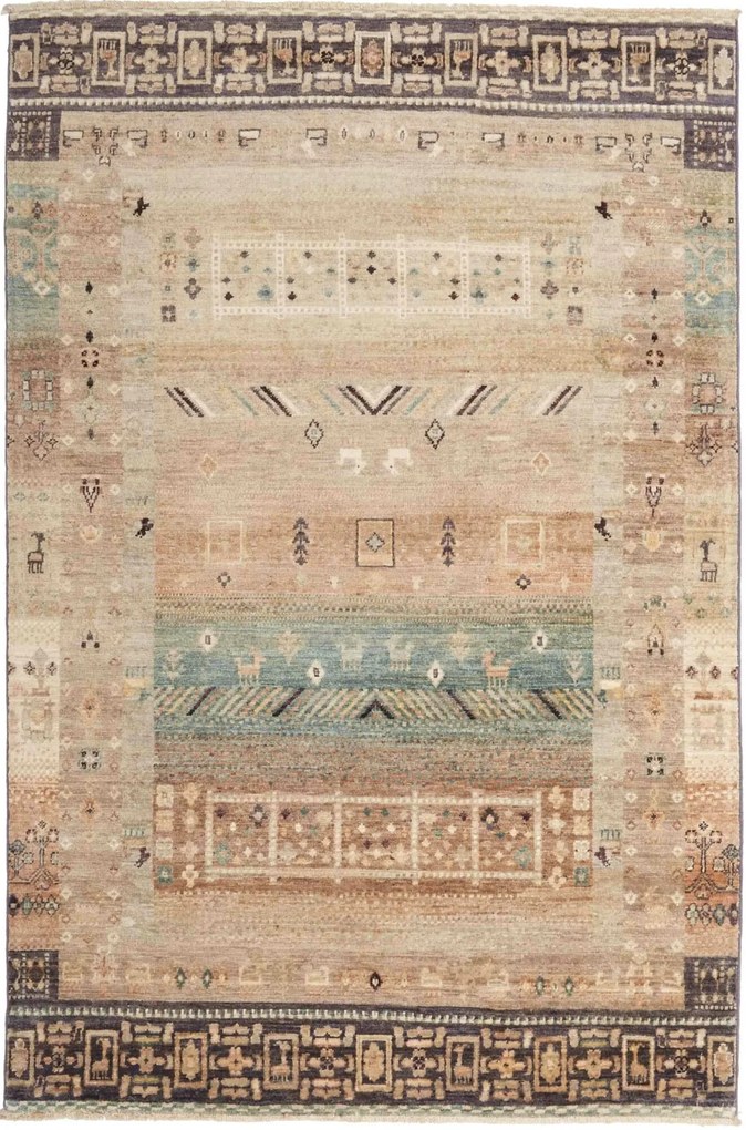 Samarkand Tappeto 180x120 (Pakistan) Annodato A Mano