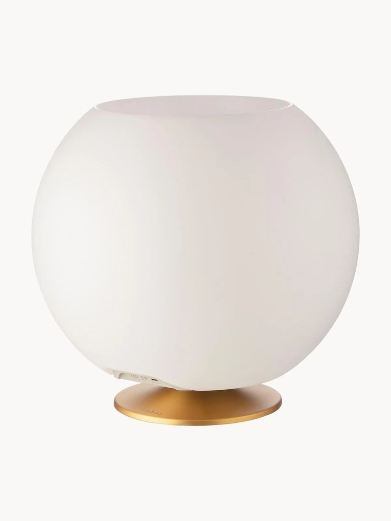 Lampada da tavolo LED con luce regolabile, altoparlante e glacette Bluetooth Sphere