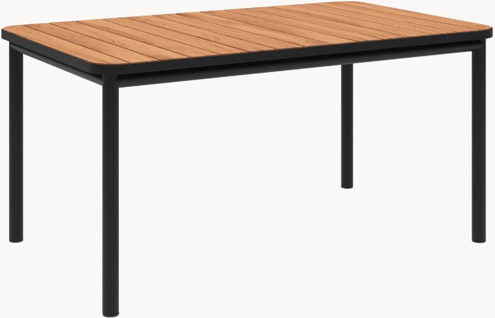 Tavolo da giardino con piano in legno di teak Kirra, 150 x 90 cm