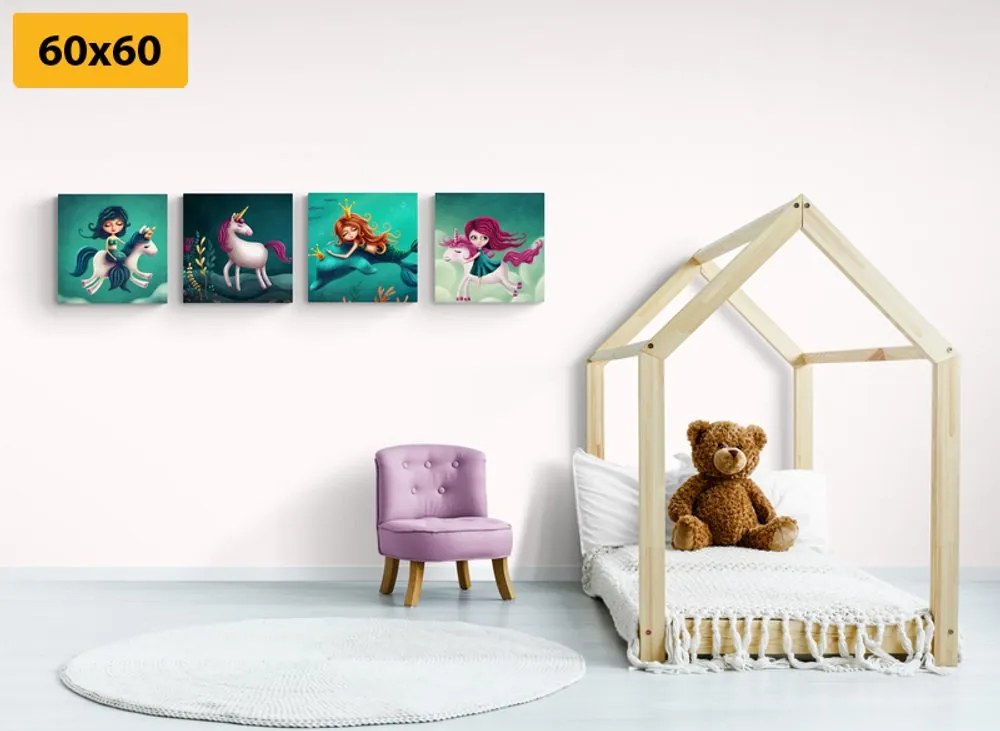 Set di quadri – Creature fiabesche