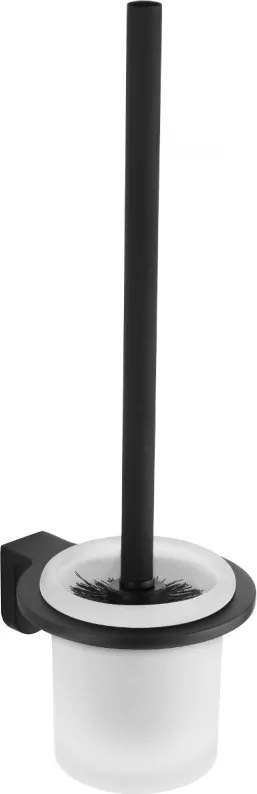 Mexen Lea spazzola per WC, nera - 7026050-70