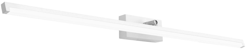 LAMPADA DA PARETE DA BAGNO LED SOPRA SPECCHIO 20W 100CM APP376-1W BIANCO