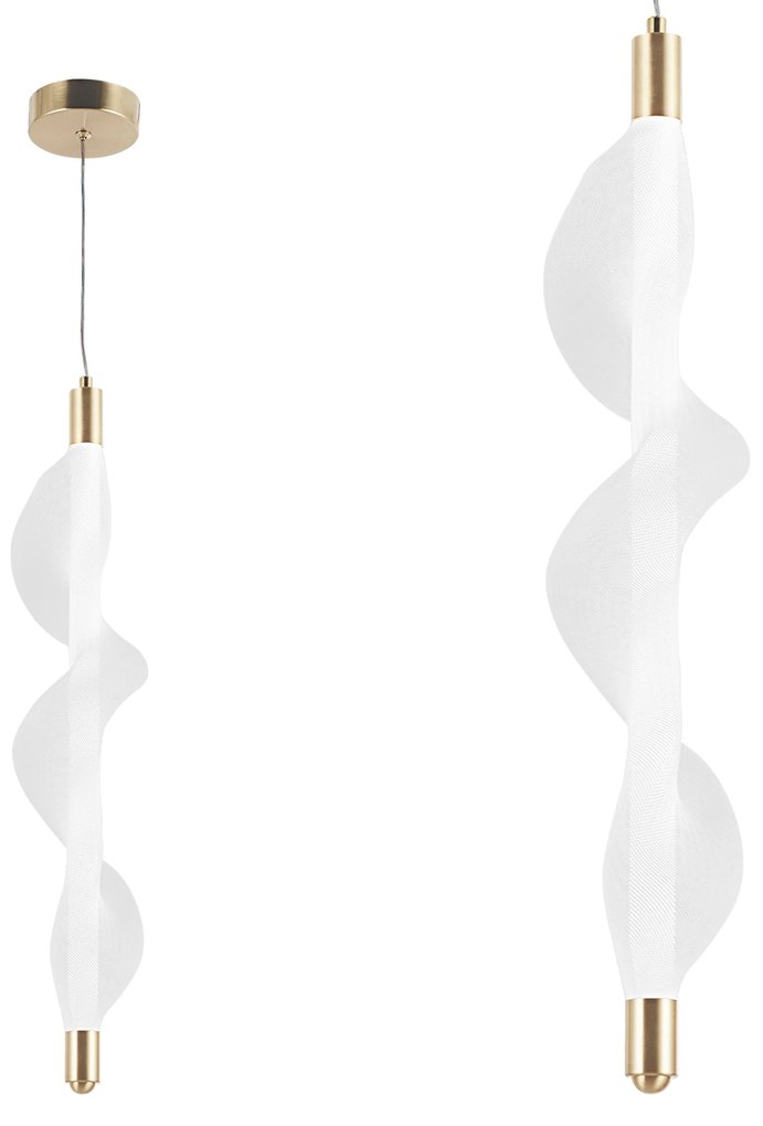 Lampada G008-1CP WHITE/GOLD