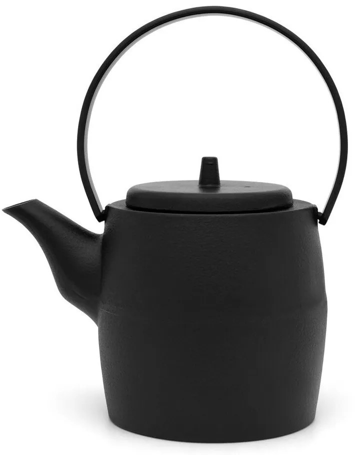 Teiera nera in ghisa con filtro 1,2 l Kobe – Bredemeijer