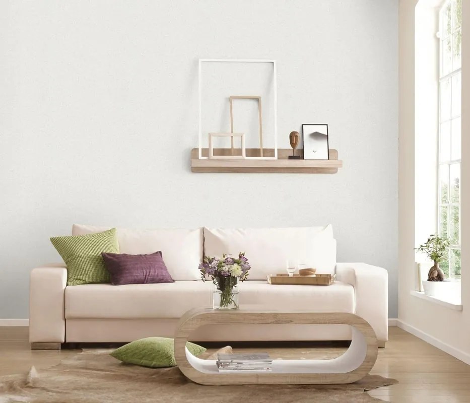 Carta da parati grande LD3 Unito bianco, 106 cm x 10 m