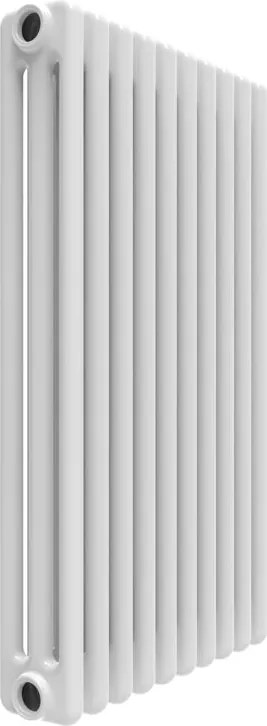 Termosifone in acciaio tubolare 3 colonne 10 elementi interasse 700 mm EQUATION Componibile Bianco lucido 9010