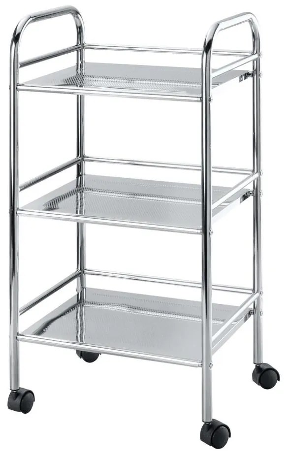 WENKO 12285100 - Carrello EXCLUSIVE 41x75 cm cromo lucido