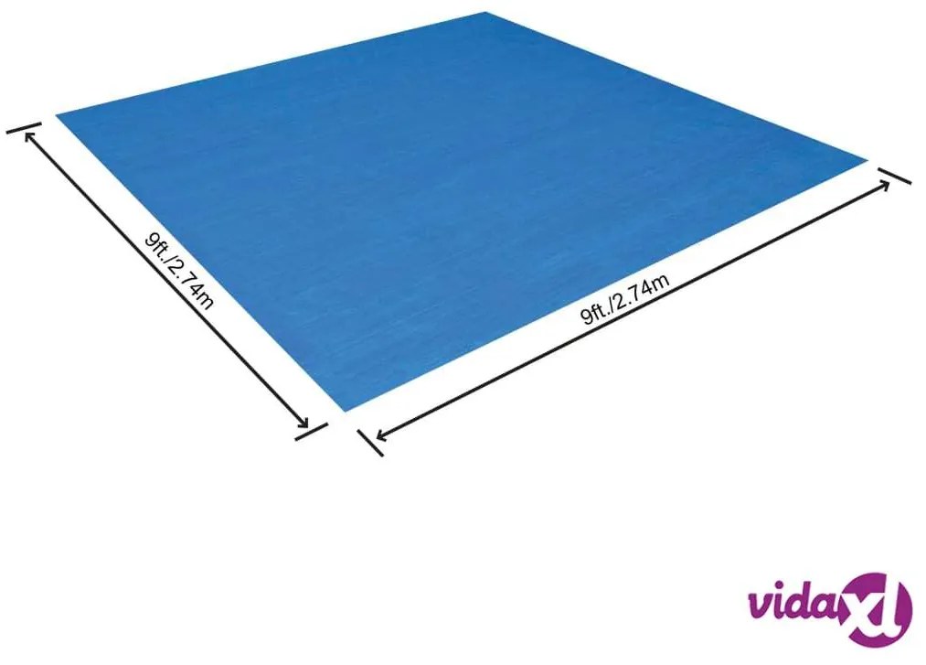 Bestway Telo di Protezione per Piscina Flowclear 274x 274 cm