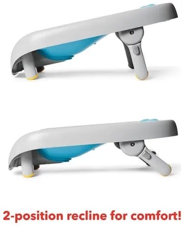Skip Hop - Vaschetta MOBY blu con supporto ergonomico
