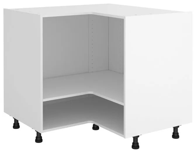 Mobile d'angolo DELINIA ID L 97 x H 76.8 x Sp 58 cm bianco