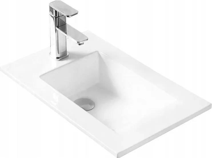 Mexen Alir lavello incassato nel piano 34 x 55 cm, bianco - 25503400