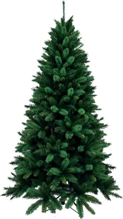 Albero di Natale artificiale Livigno verde H 210 cm x ø 119 cm