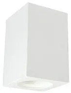 Applique da Soffitto in Gesso Pitturabile 70x70x130mm 1xGU10