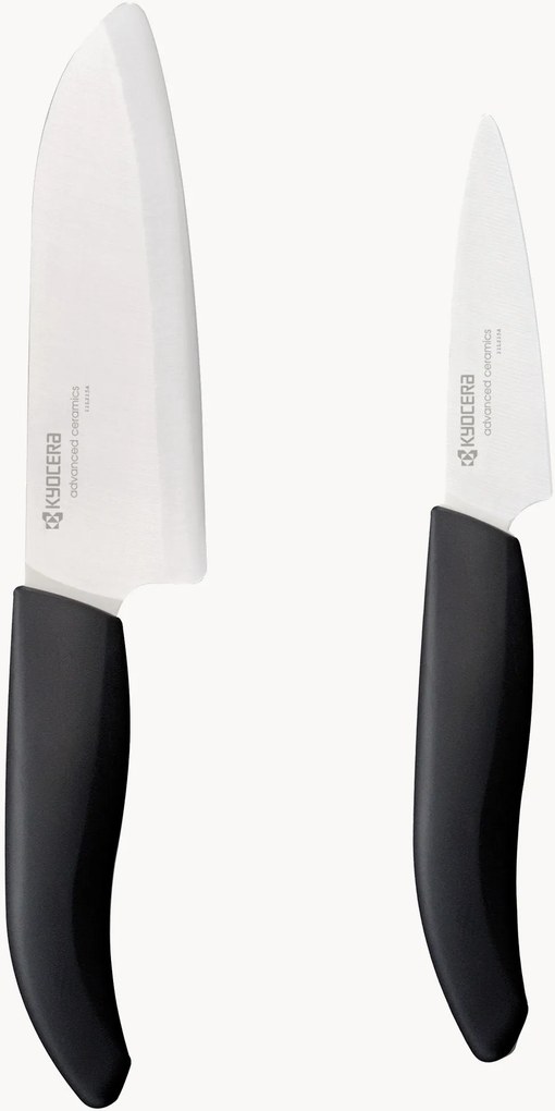 Coltelli in ceramica Paring & Santoku Shin, set da 2