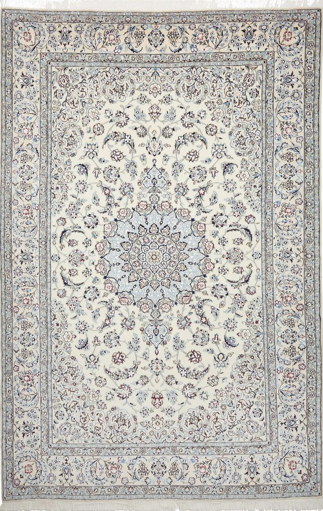Nain Tappeto persiano 200 x 310 Beige (Iran) Annodato A Mano
