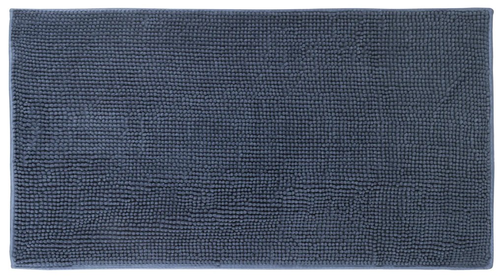 Tappeto bagno 60x110 cm Ricciolo blu