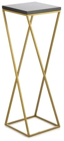 Portafiori LOFT 70x24 cm oro/nero