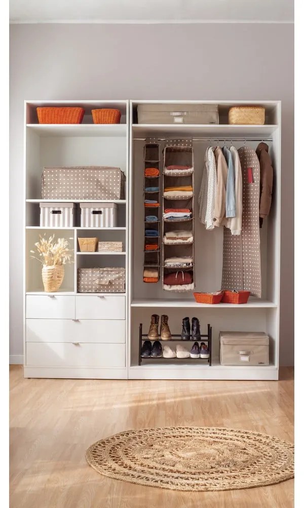 Copriabito beige a pois, 137 cm Rivoli - Compactor