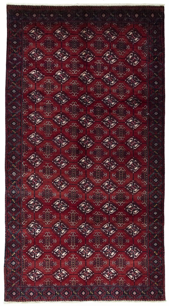 Tappeto persiano 160 x 290 Rosso (Iran) Annodato A Mano