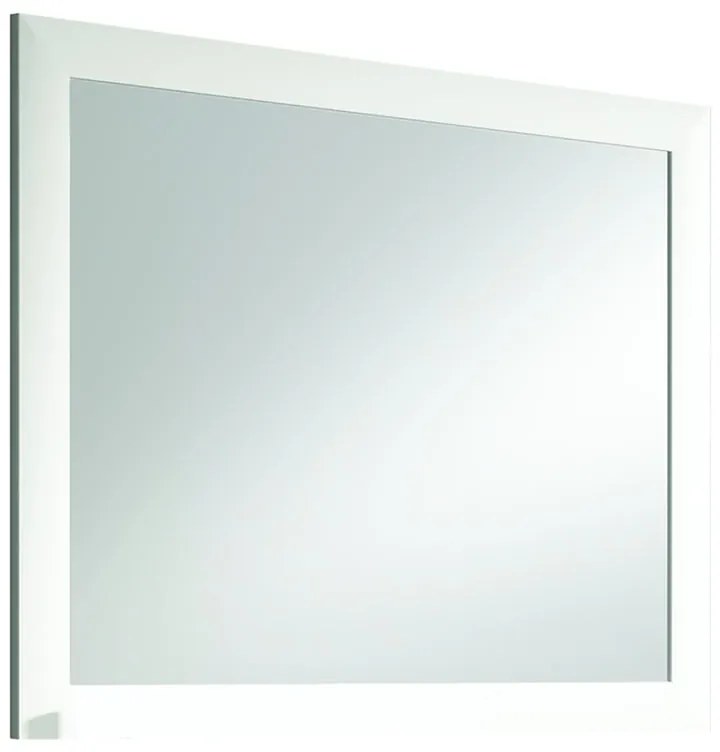 Specchio rettangolare bianco 80 x 80 cm