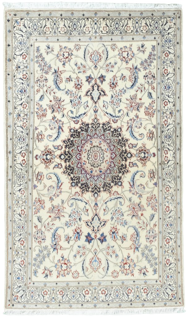Nain Tappeto 120 x 210 Beige (Iran) Annodato A Mano