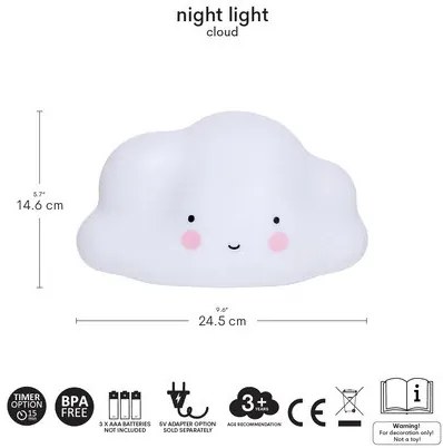 A Little Lovely Company - luce notturna - nuvola