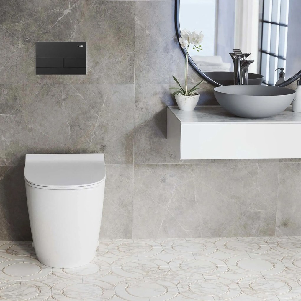 Telaio WC da incasso K011A-Q Rea T Black