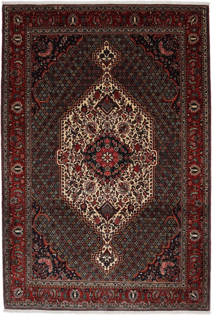 Bakhtiar Tappeto 210 x 310 (Iran) Annodato A Mano