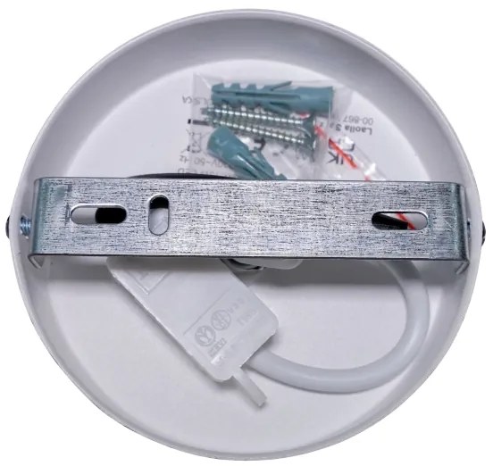 Duolla - Plafoniera BOHO 1xE27/15W/230V diametro 45 cm beige/marrone