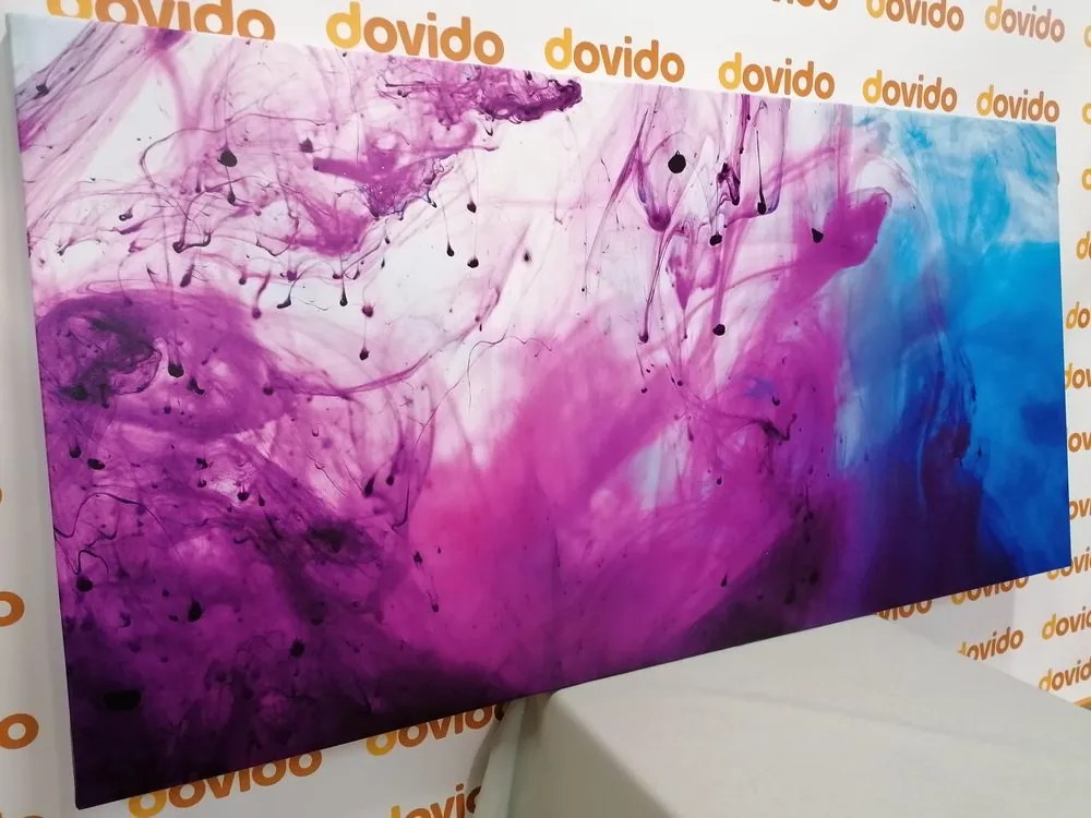 Quadro su tela – Astrazione viola magica