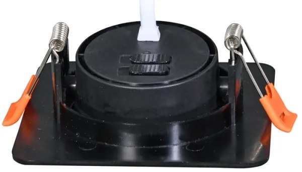 Ecolite LED-YL202/7W/CCT/CR - Lampada LED da incasso KENT LED/3/5/7W/230V nero