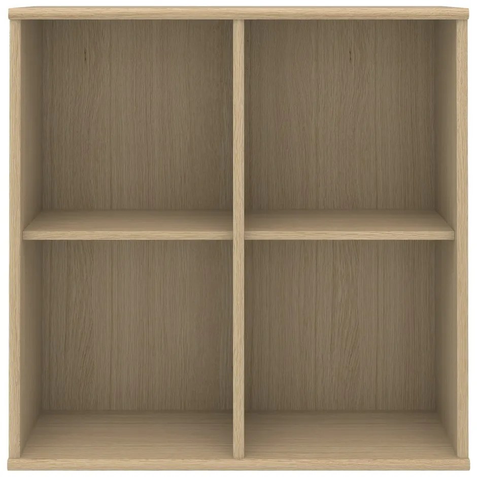 Libreria a parete rivestita in rovere 025 Mistral - Hammel Furniture