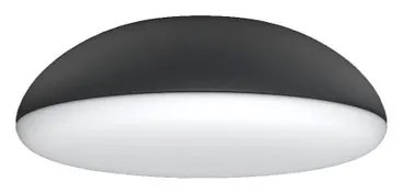 Plafoniera moderno Kazz Ø 38 cm nero IP20, 4XE27
