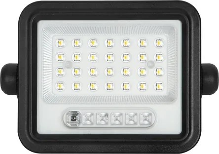 Proiettore solare LED dimmerabile 50W/3,2V IP65 3800 mAh nero + telecomando