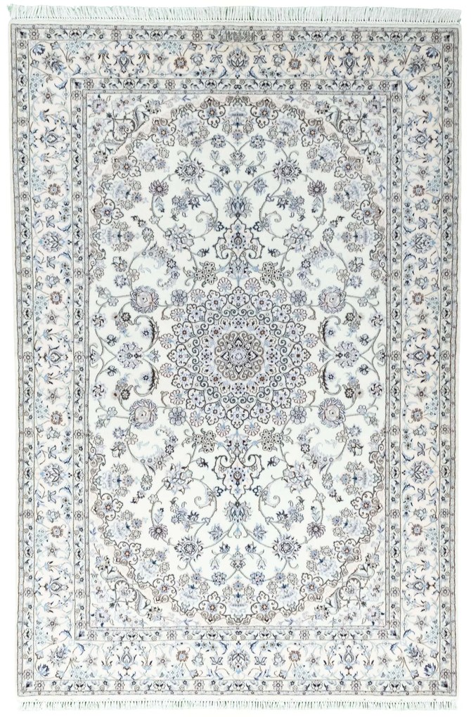 Nain Tappeto persiano 160x240 Beige (Iran) Annodato A Mano