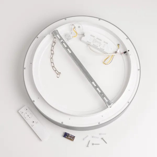 Brilagi - Plafoniera LED dimmerabile da soffitto LED/40W/230V 3000-6500K grigio + telecomando