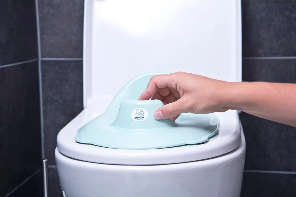 Sedile del water per bambini bianco TOP - Rotho