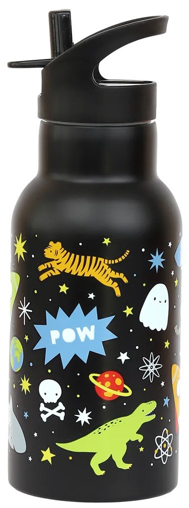 A Little Lovely Company - borraccia in acciaio inox, 350 ml - spazio