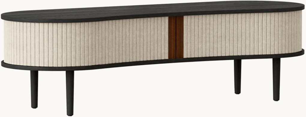 Mobile TV in legno di quercia Audacious