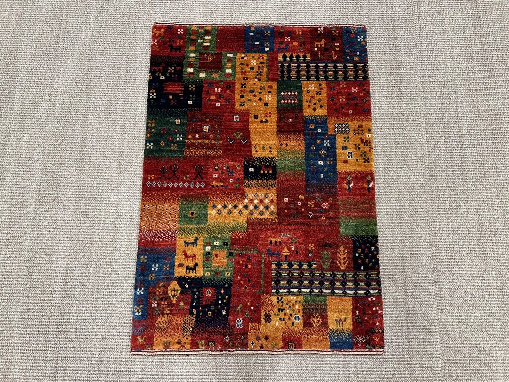 Loribaft Tappeto 90x60 (Iran) Annodato A Mano