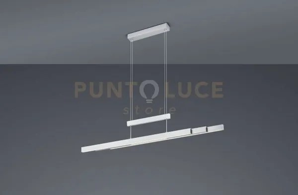 Trajan sospensione led 45w 5300lm, 2700k - 5000k acciaio satinato a...