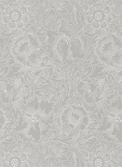 Morris & Co. Tapete Pure Poppy - Dove/ Chalk