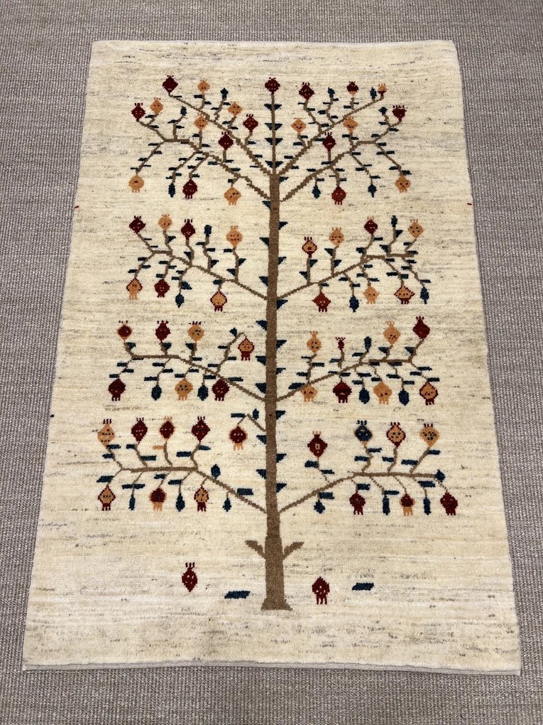 Gashguli Tappeto 100x150 Rosso (Iran) Annodato A Mano