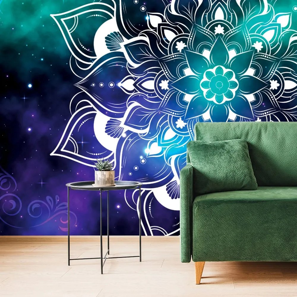 Carta da parati – Mandala moderno con motivo orientale