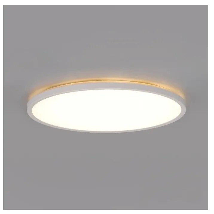 Lampada LED bagno NIVERA LED/24W/230V IP54 Ø30 cm bianco + telecomando