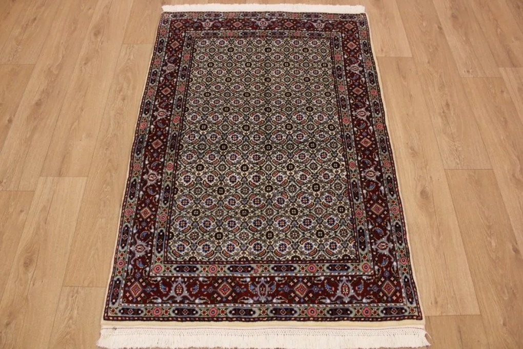 Moud Tappeto 160x110 (Iran) Annodato A Mano