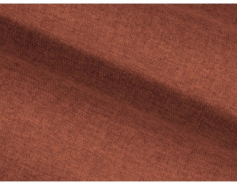 Divano angolare color mattone (con penisola a sinistra/con chaise lounge) Bemy – Micadoni