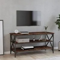 Mobile TV Rovere Fumo 100x40x50 cm in Legno Multistratocod mxl 78341