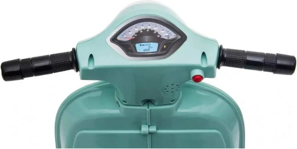 Piaggio Mini Vespa GTS Elettrica 6V per Bambini Verde...