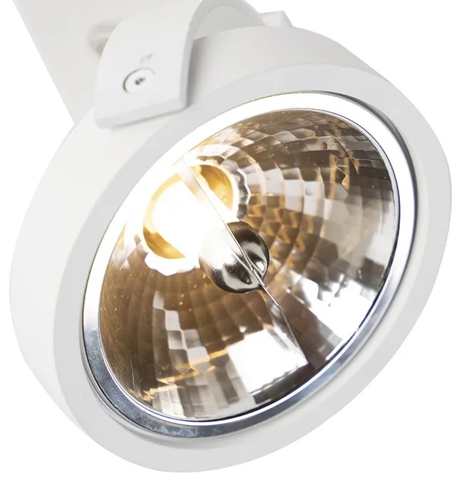 Faretto da soffitto di design bianco orientabile e inclinabile - Go